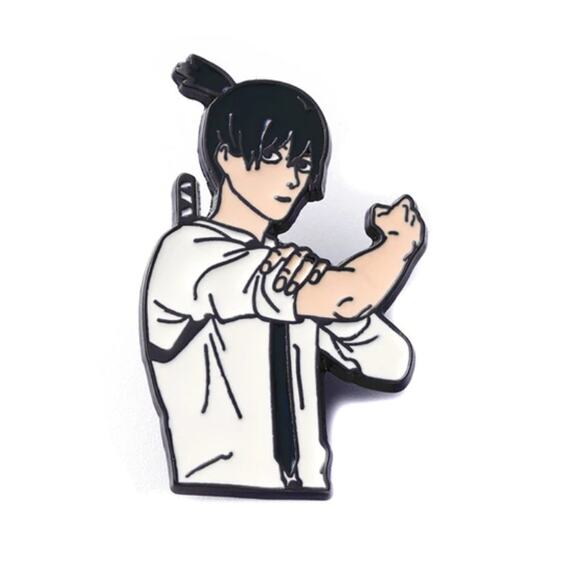 Chainsaw Man Denji Devil Japanese Anime Enamel Pins 45-2 - Picture 1 of 1